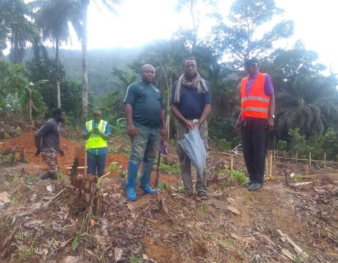 Commune de Kekem info : TCHOUNGOU : Démarrage du chantier de construction du centre de santé intégré